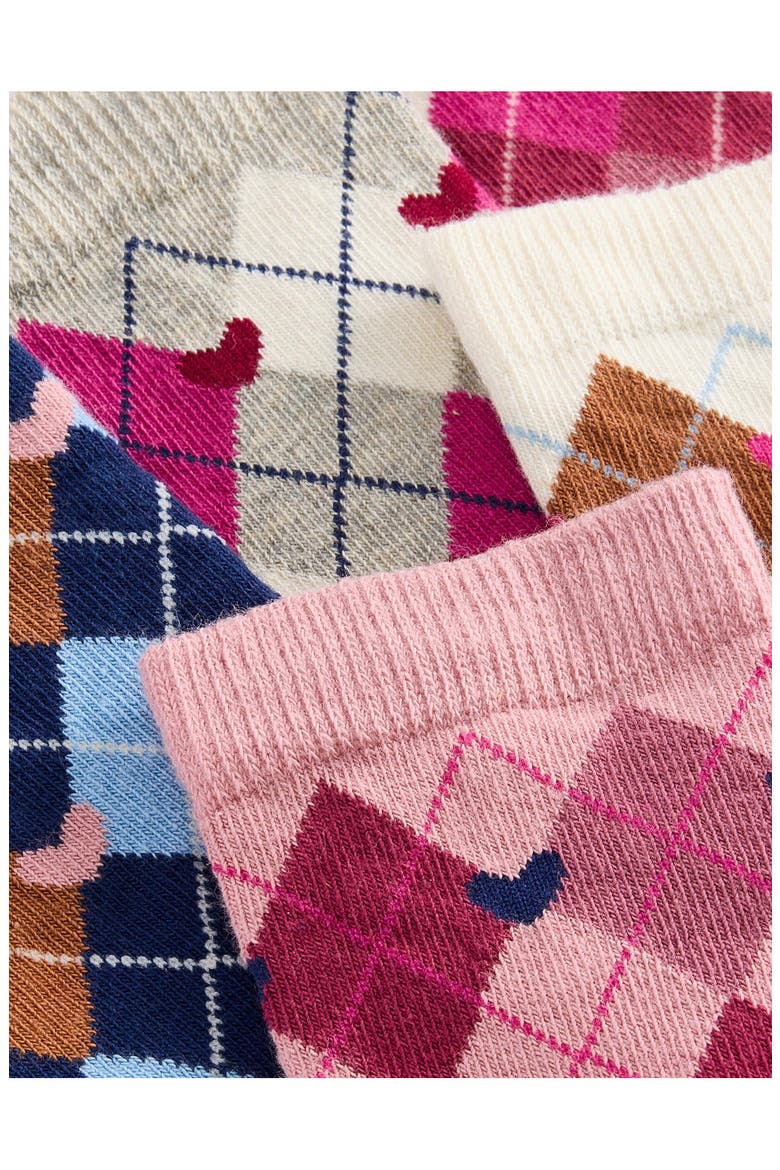 Kids' 5-Pack Argyle Socks, Alternate, color, MULTI ARGYLE