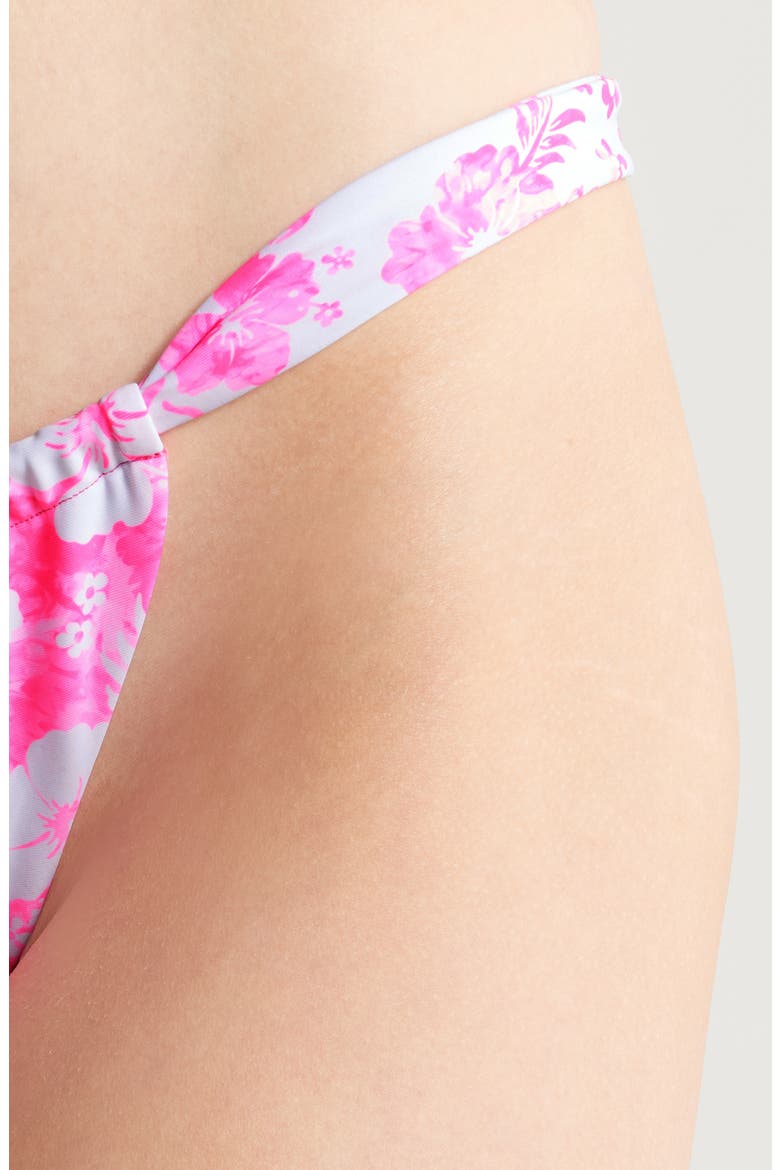 Ruched Bikini Bottoms, Alternate, color, ISLAND BLUSH