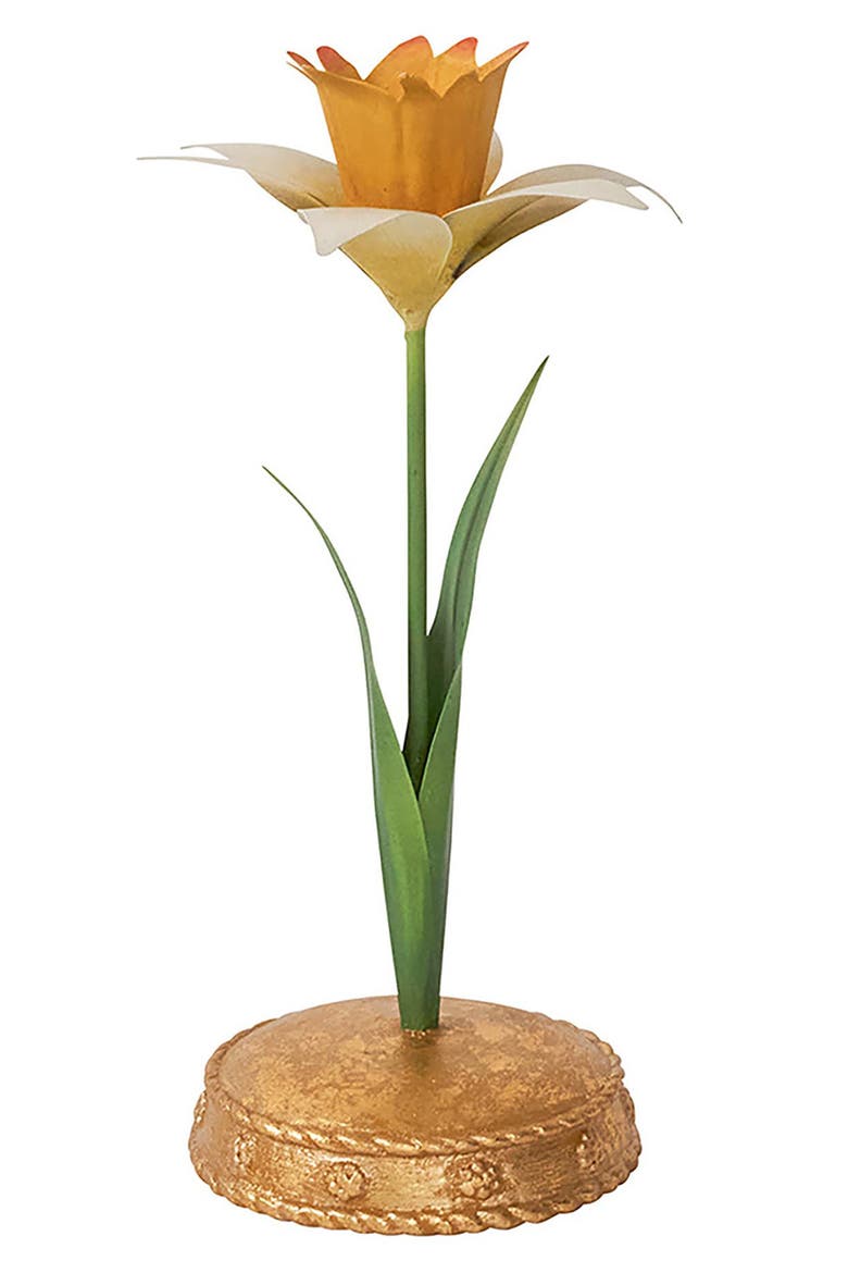 Meadow Walk 9" Candle Holder, Main, color, YELLOW