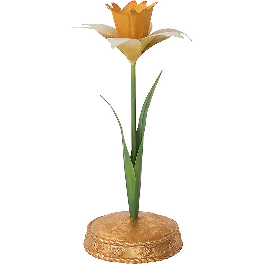 Juliska Meadow Walk Daffodil 9 Candlestick In Yellow
