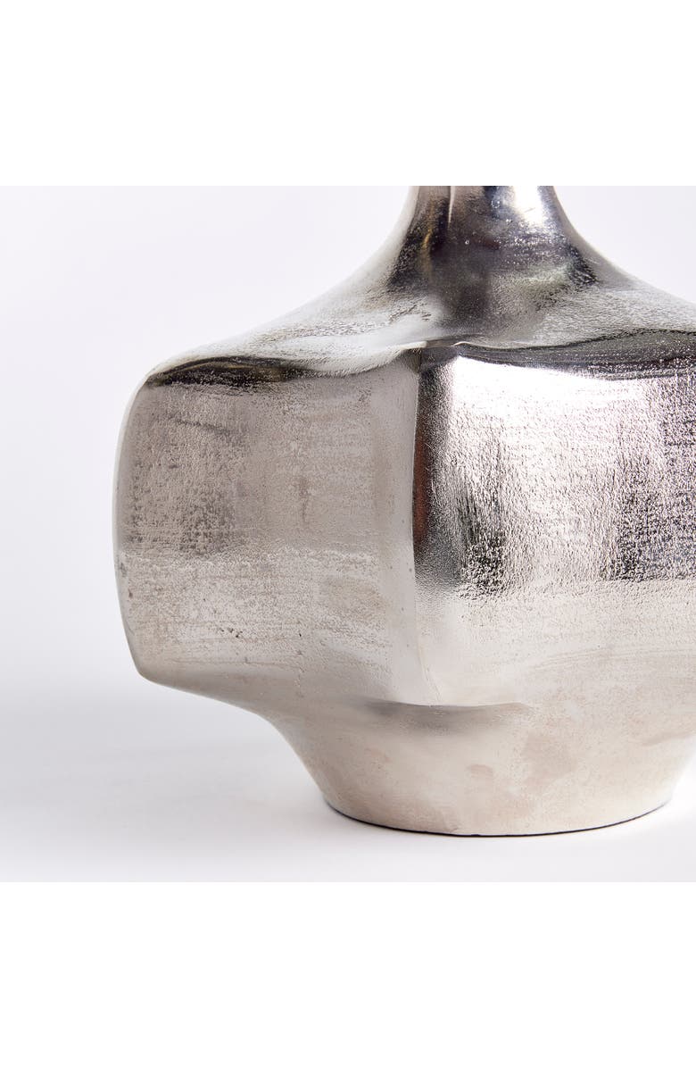 Napa Home & Garden Zaire Vase, Alternate, color, Silver