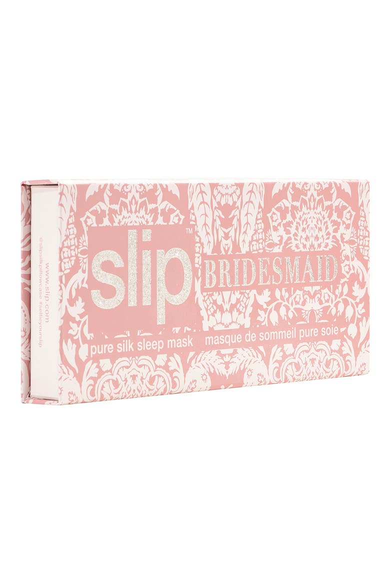 Wedding Party Sleep Mask, Alternate, color, BRIDESMAID