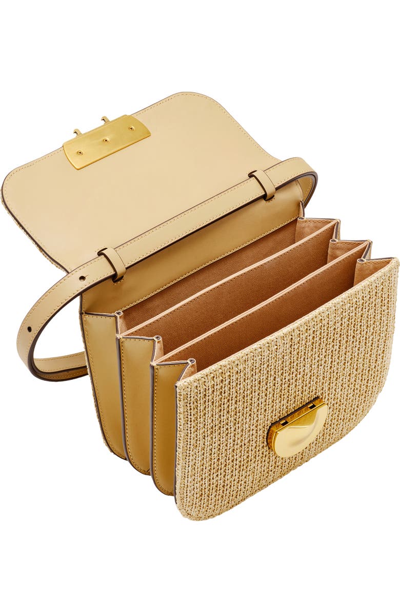 Cult Gaia Tazia Shoulder Bag, Alternate, color, Natural