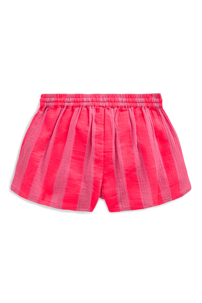 Kids' Stripe Cotton Shorts, Alternate, color, FORMICA PINK STRIPE