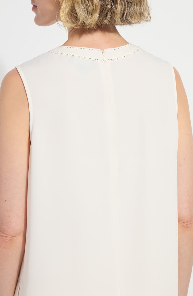 Lysse Kavita Contrast Stitch Sleeveless Top, Alternate, color, 