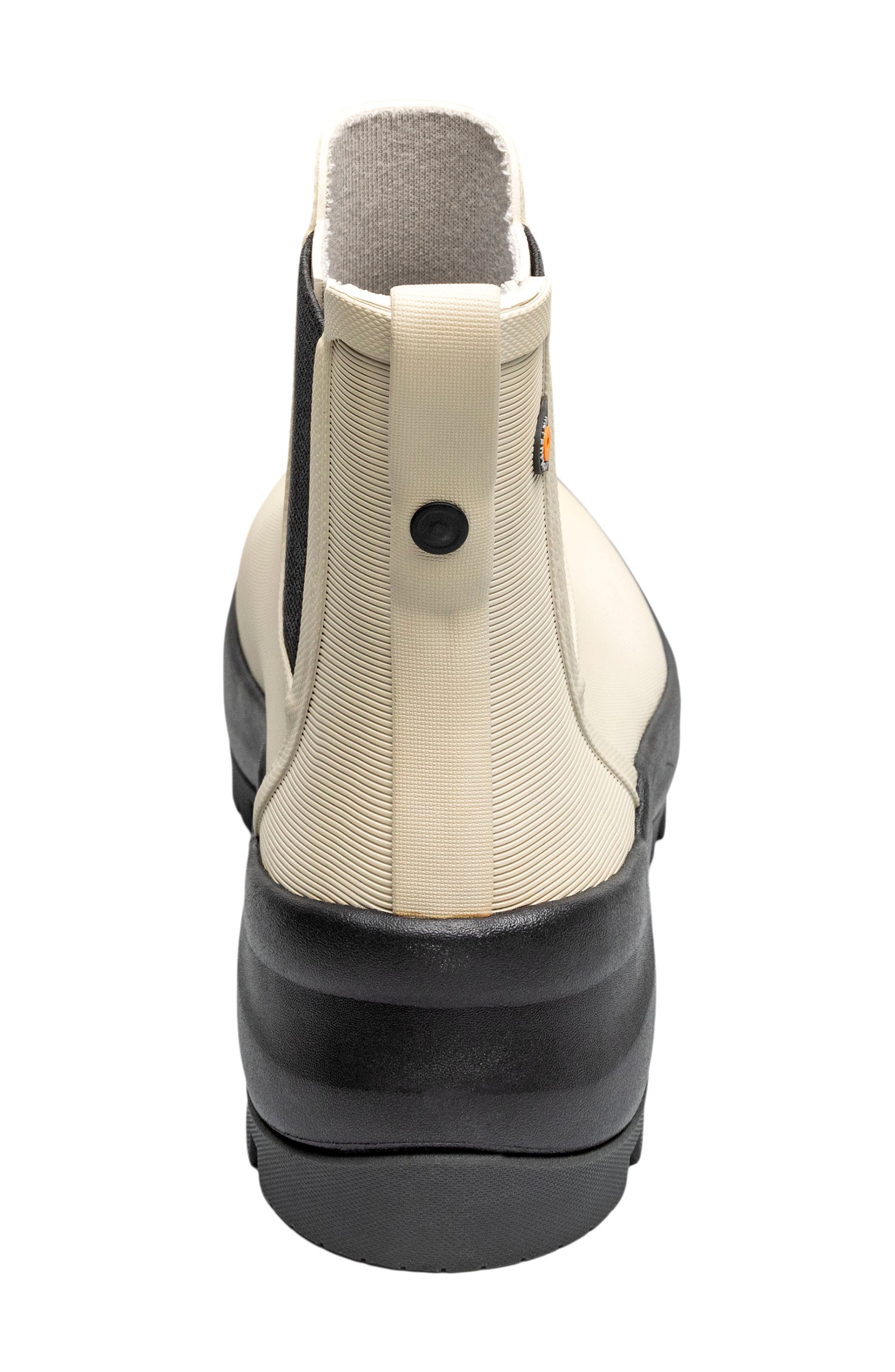 Piper Waterproof Chelsea Rain Boot, Alternate, color, OATMEAL