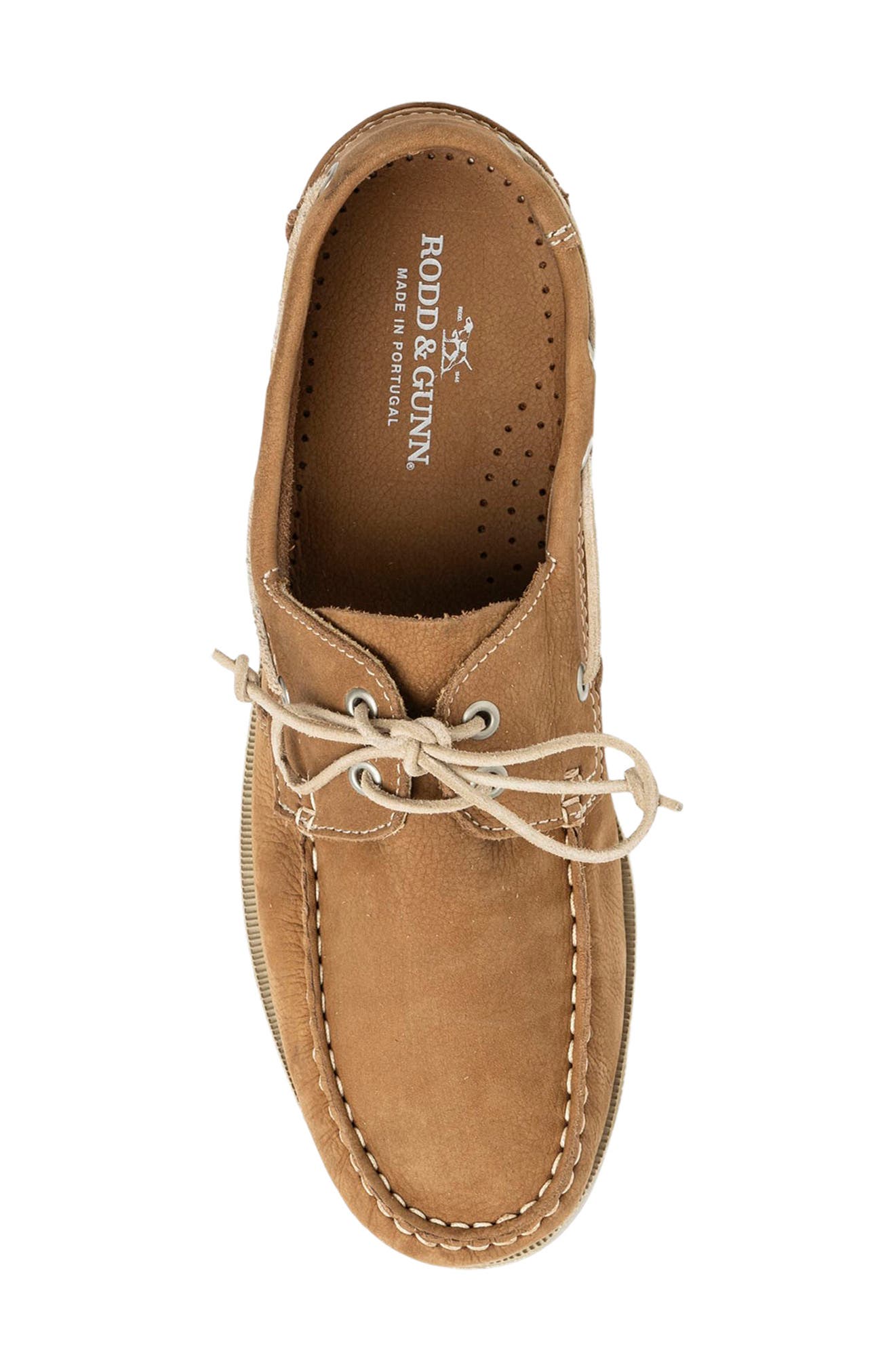Rodd & Gunn Viaduct Boat Shoe, Alternate, color, Tan