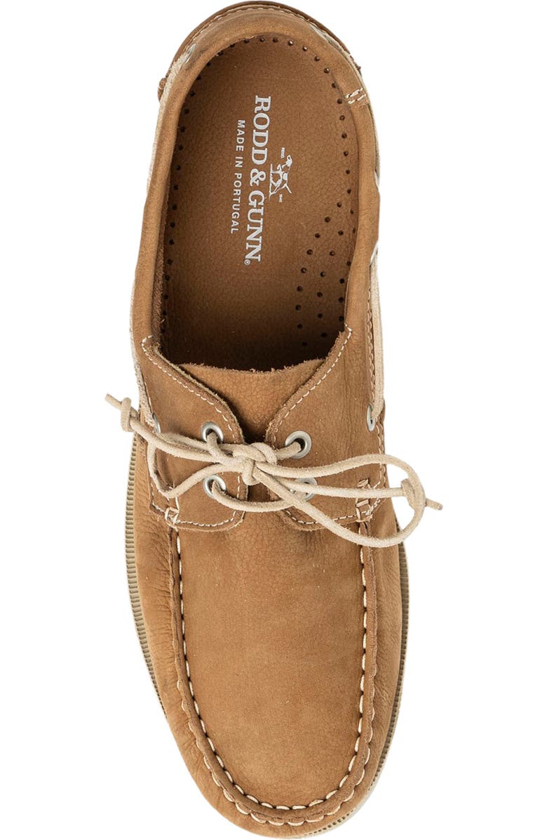 Rodd & Gunn Viaduct Boat Shoe, Alternate, color, Tan