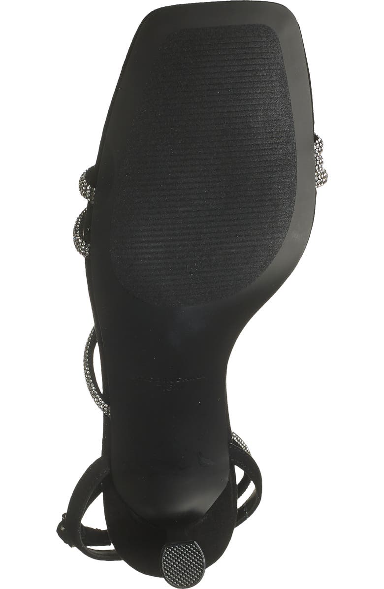 Steve Madden Meggie Crystal Ankle Strap Sandal, Alternate, color,