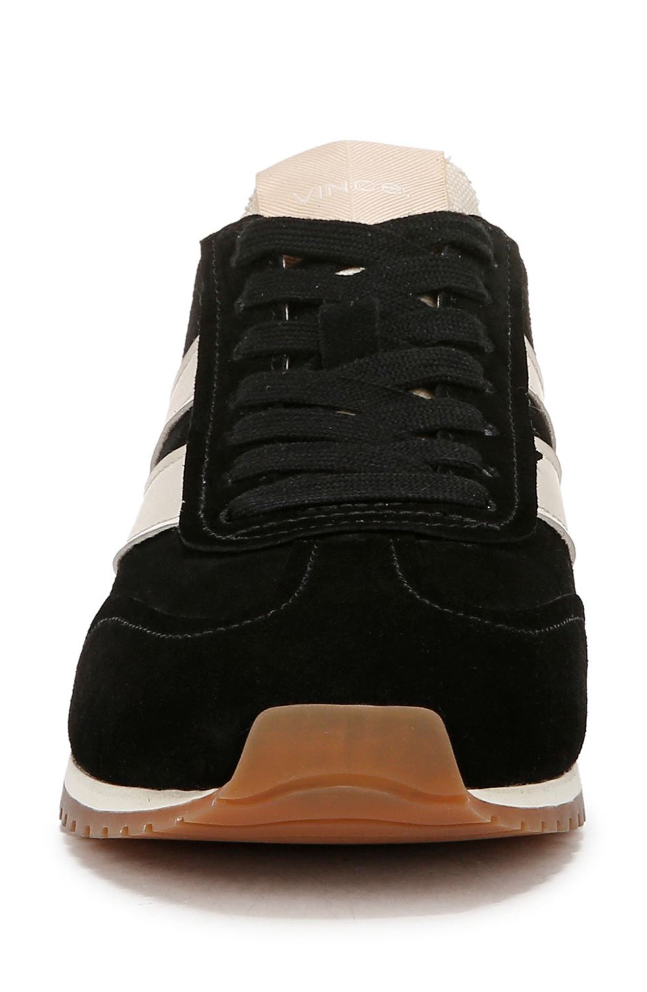 Vince Oasis Runner Sneaker, Alternate, color, Black