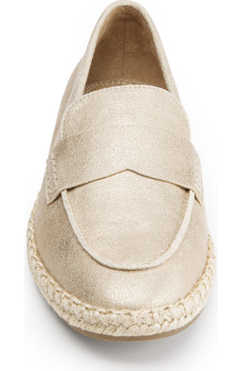 Me Too Kason Metallic Loafer, Alternate, color,