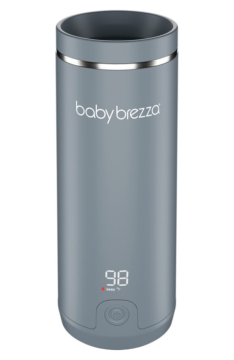 BABY BREZZA Travel & Portable Bottle Warmer, Main, color, Grey