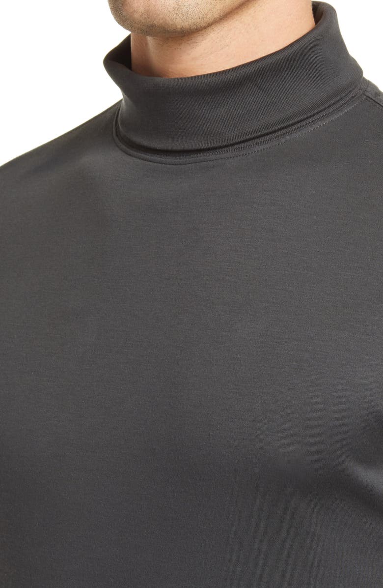 Robert Barakett Georgia Cotton Turtleneck, Alternate, color, Cannon