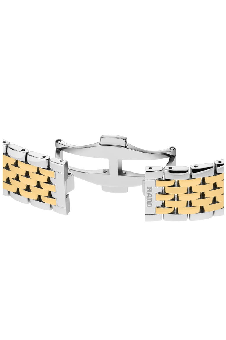 Florence Diamond Bracelet Watch, 37mm, Alternate, color, SILVER / GOLD