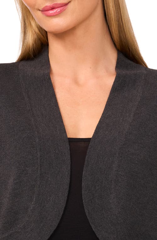 Halogenr Halogen(r) Three Quarter Sleeve Shrug In Black