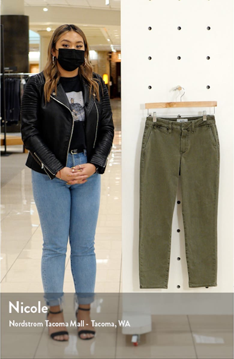 Romy Stretch Cotton Crop Pants, sales video thumbnail