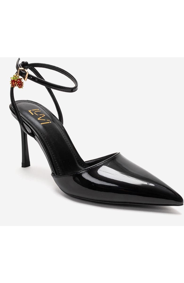 Prologue Shoes Thalia Stiletto Pump, Alternate, color, Black Patent