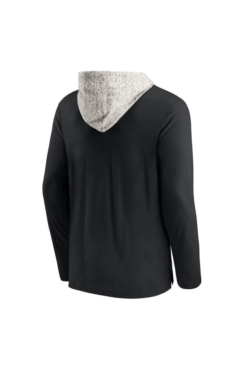 FANATICS Men's Fanatics Branded Blue Detroit Lions Long Sleeve Hoodie T-Shirt, Alternate, color, 