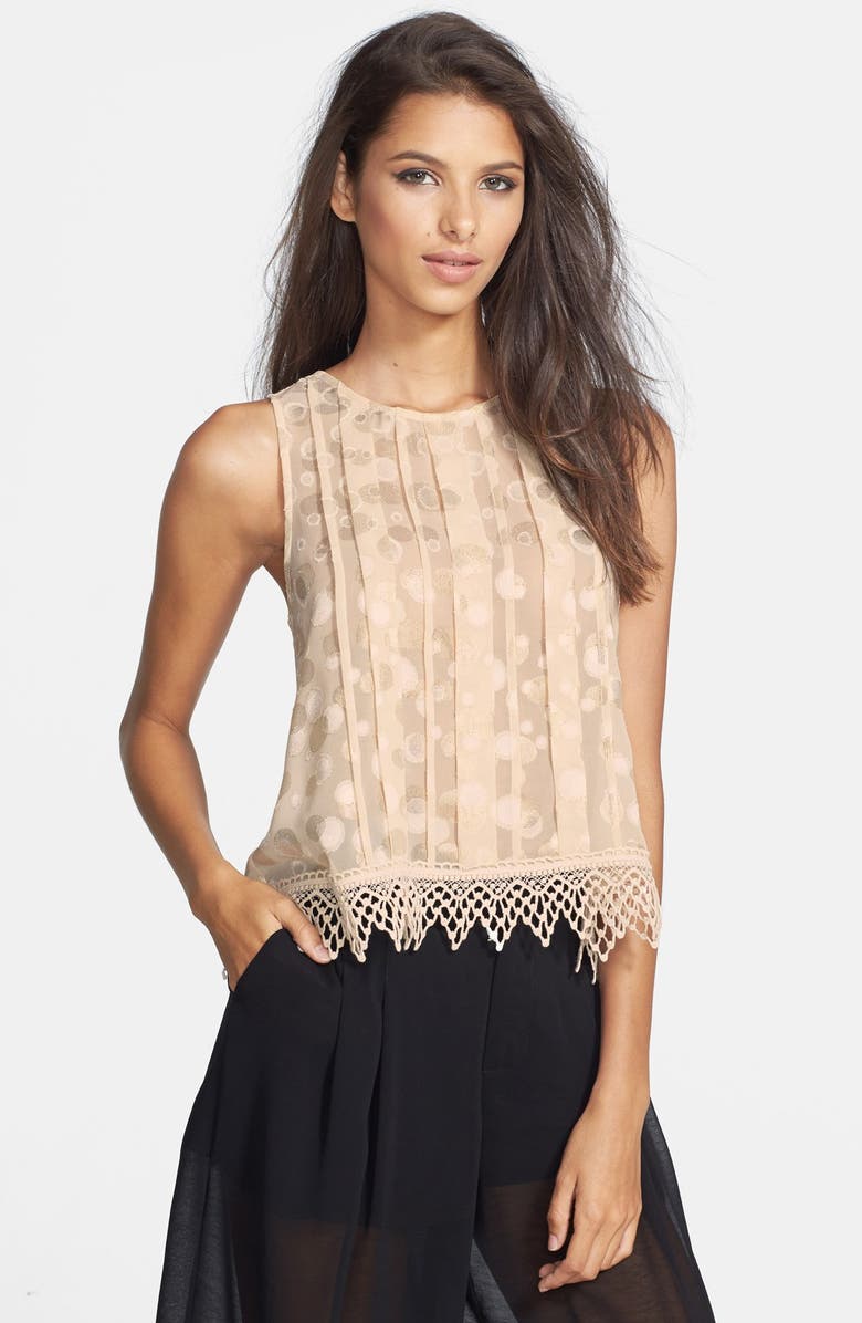 ASTR the Label ASTR Sleeveless Blouse, Main, color, 
