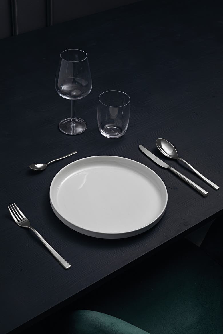 Atena Flatware Set - 5 Pieces, Alternate, color, Frozen