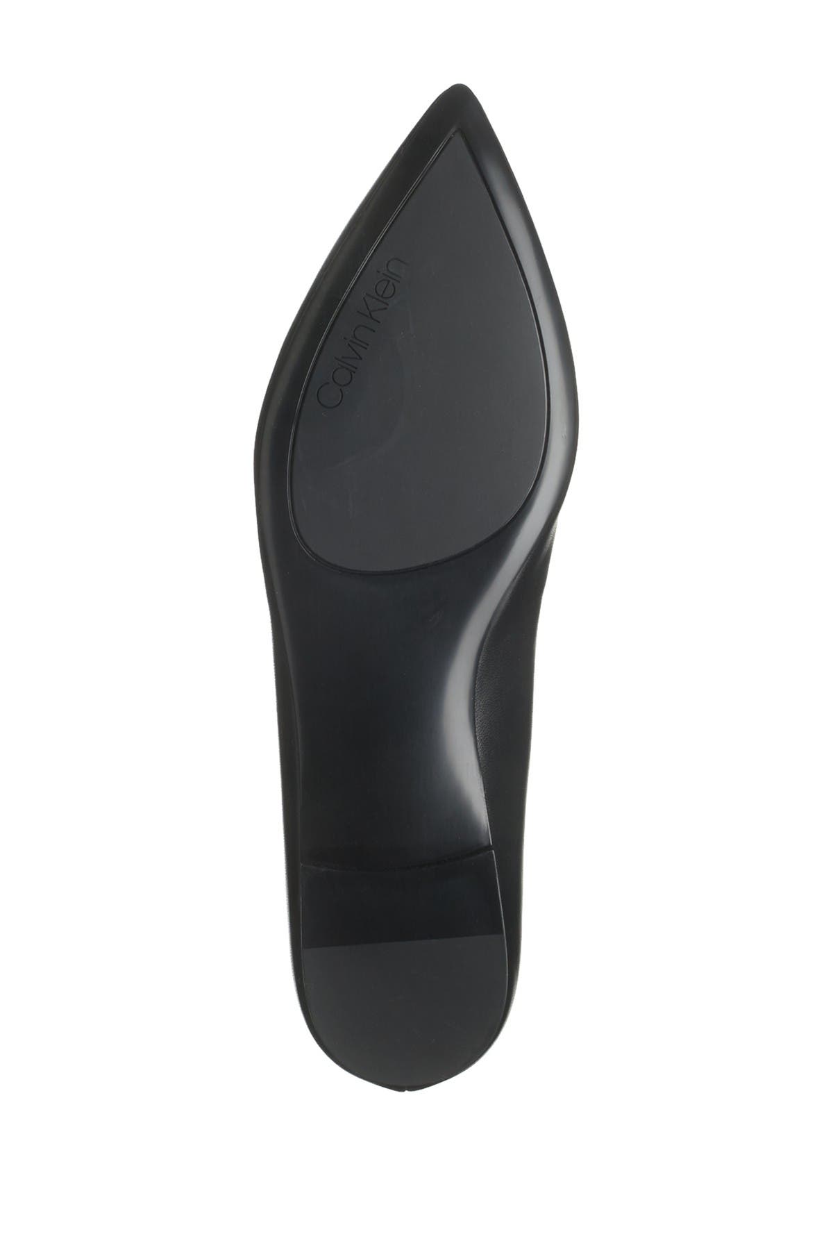 Calvin Klein Aliyah Pointed Toe Flat, Alternate, color, 