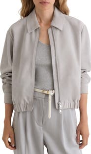 Reiss Lottie Leather Jacket