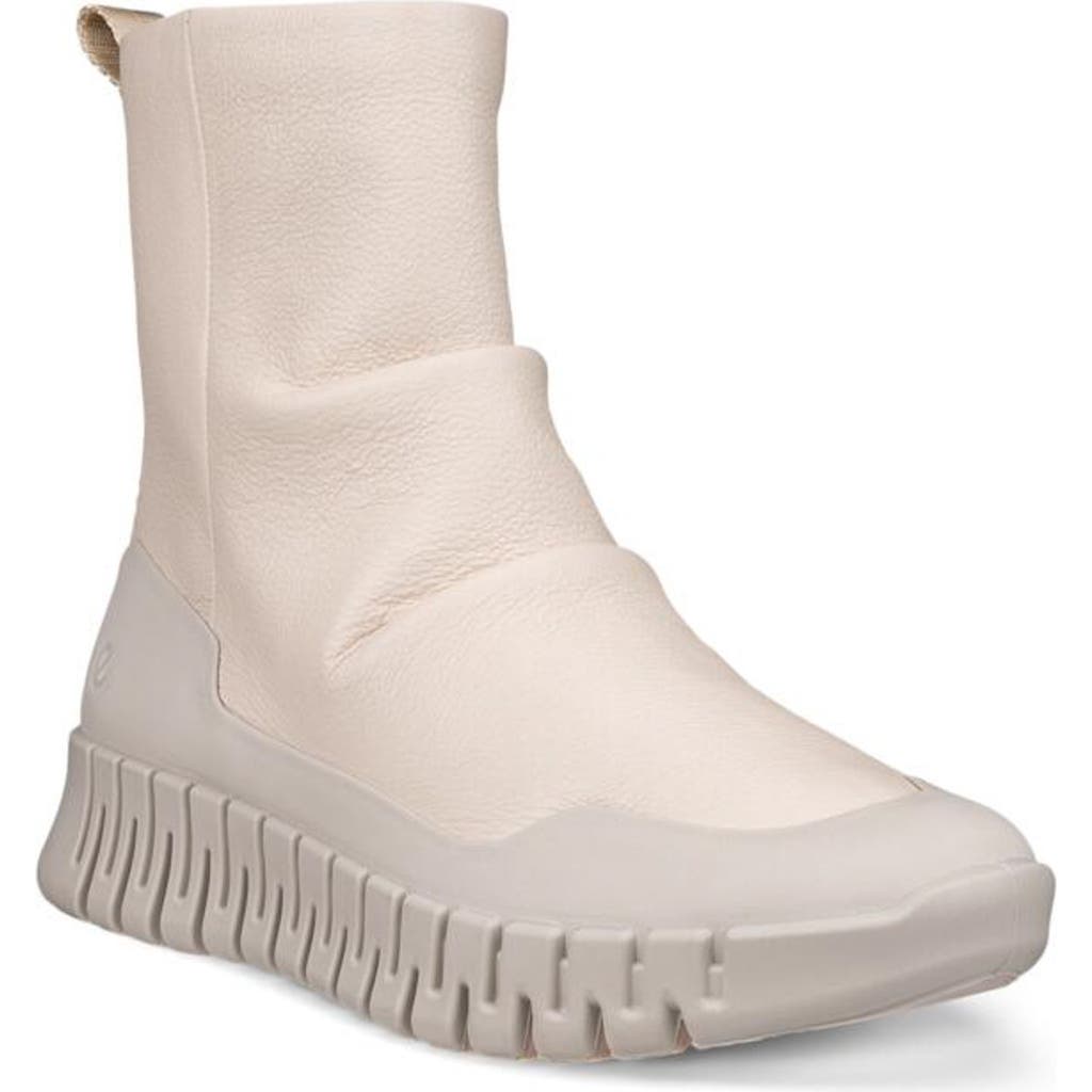 ECCO Gruuv Water Resistant Bootie in Gravel/Limestone