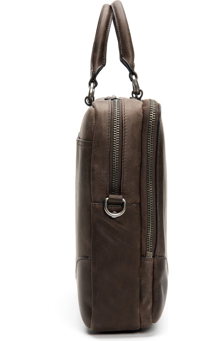 Frye Logan Leather Briefcase, Alternate, color,