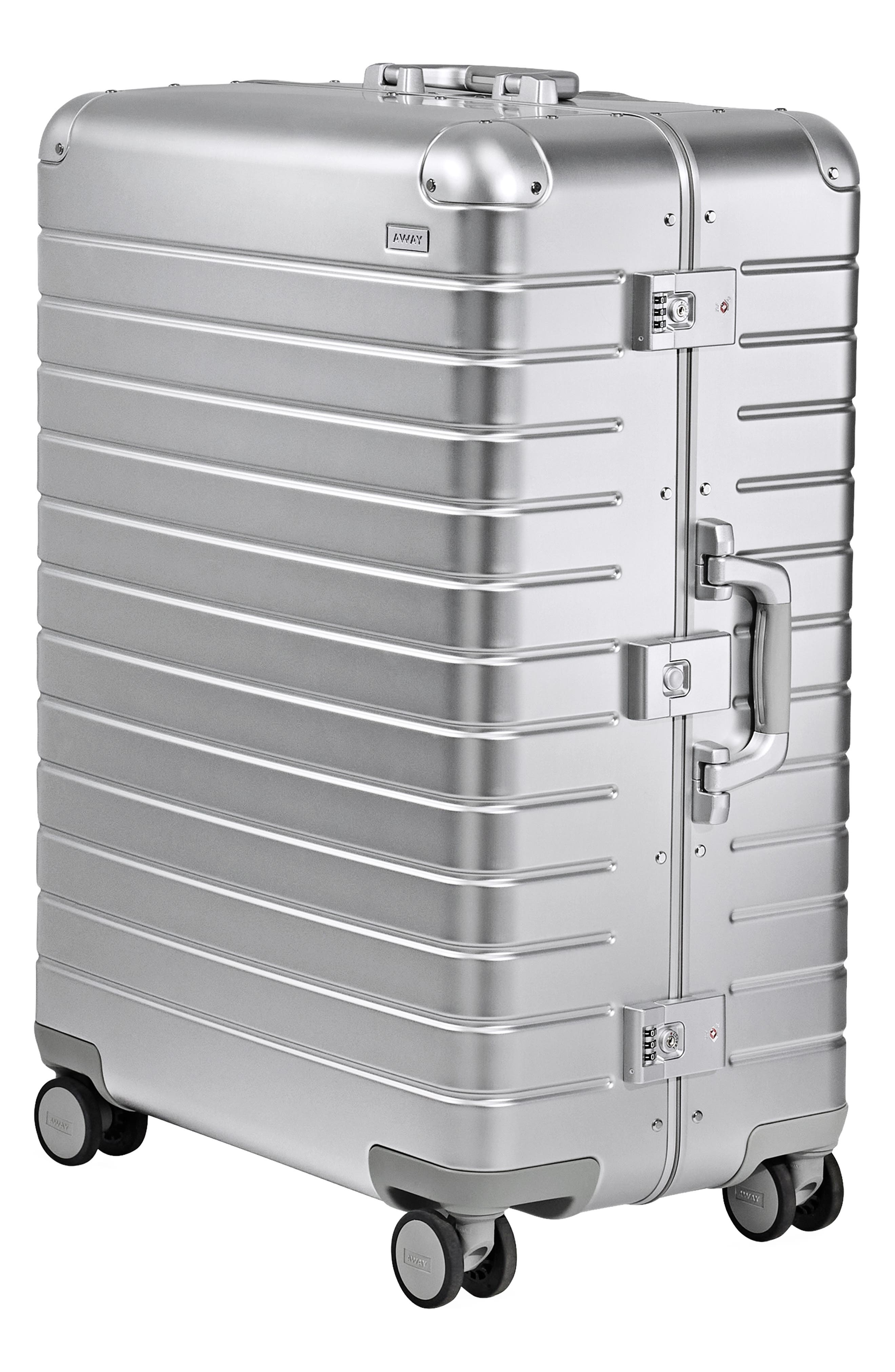 Away The Large Suitcase: Aluminum Edition, Alternate, color, Silver