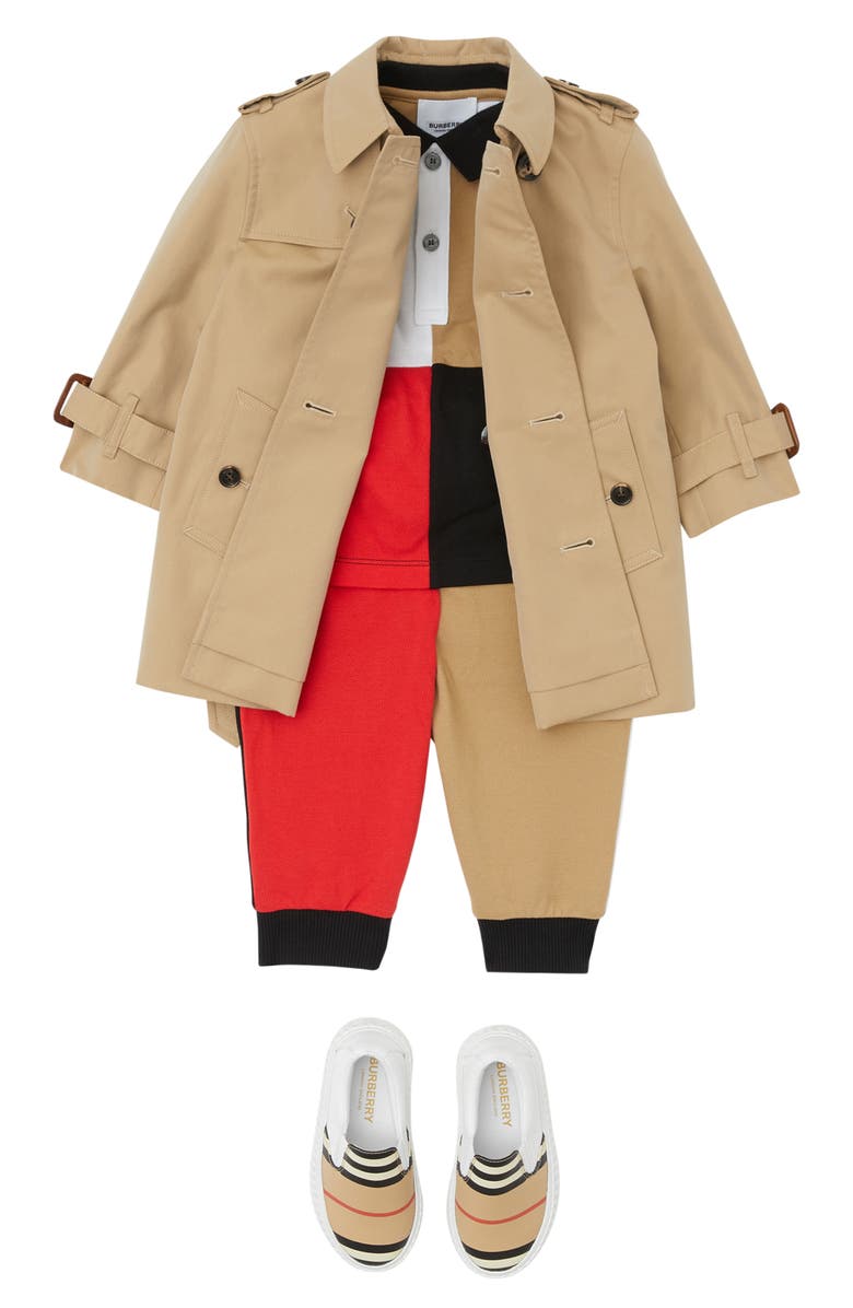 Burberry Mayfair Cotton Trench Coat, Alternate, color,