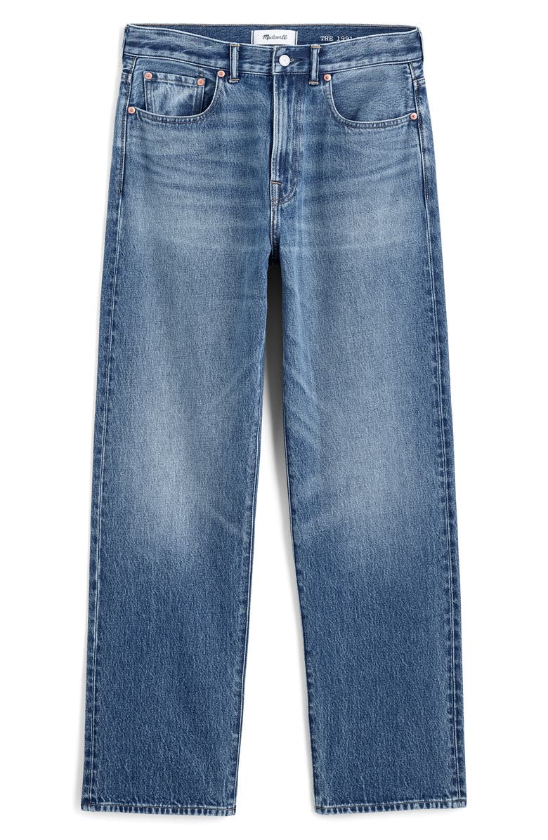 Madewell The 1991 Loose Straight Leg Jeans, Alternate, color, Talcott Wash