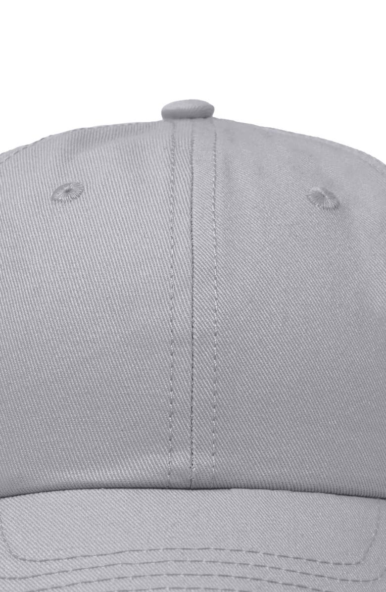 Dalix Classic Cotton Dad Cap, Alternate, color, Gray