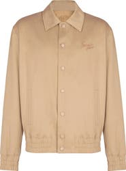 Balmain Cotton canvas bomber jacket