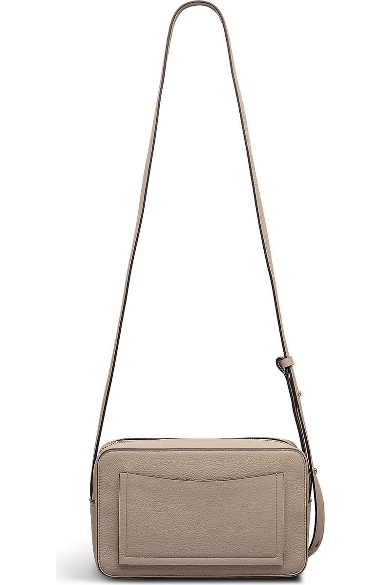 Radley Small Duchess Croc Embossed Leather Crossbody Bag, Alternate, color, Porcini
