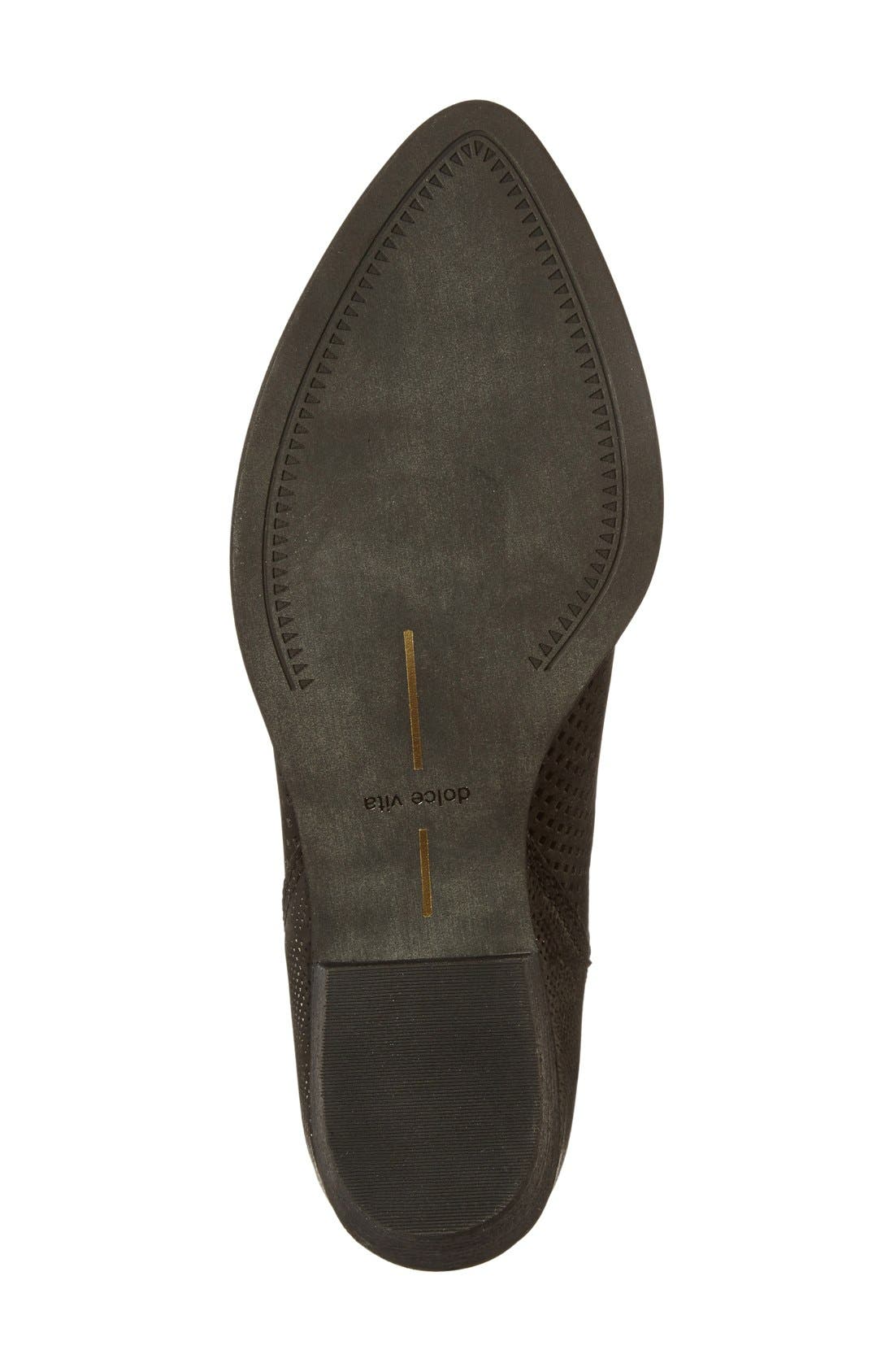 Dolce Vita Sonya Perforated Split Shaft Bootie, Alternate, color, 