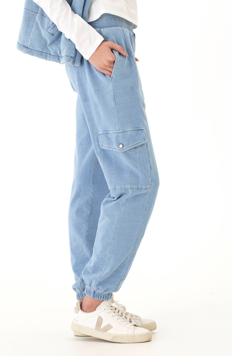 Threads 4 Thought Daphne Denim Joggers, Alternate, color, Light Wash