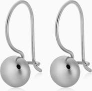 Oradina 14K Gold Buttoned Up Drop Earrings
