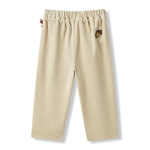 Milkbarn Corduroy Pocket Pants In Neutral