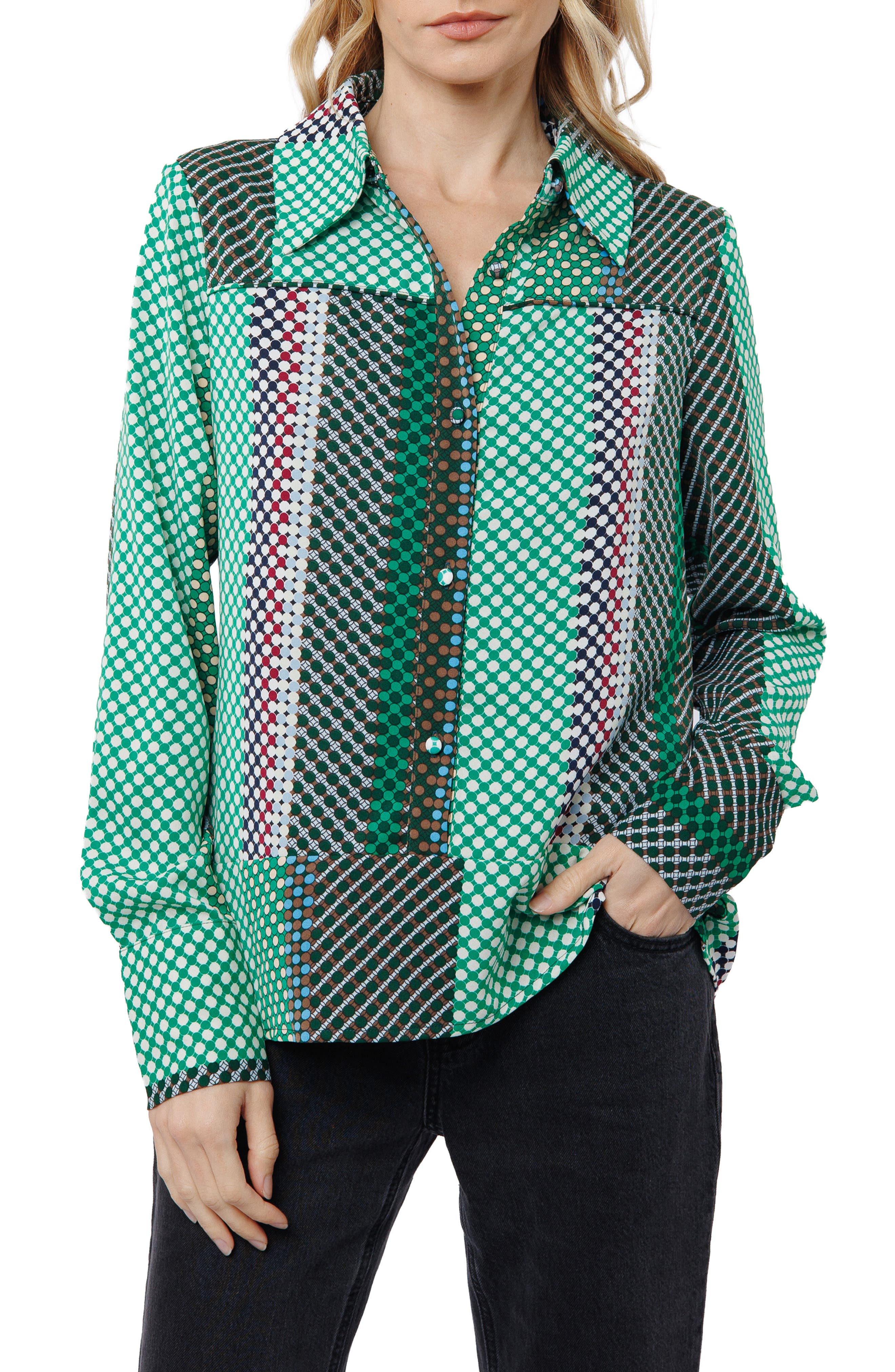 CIEBON Ravia Print Top