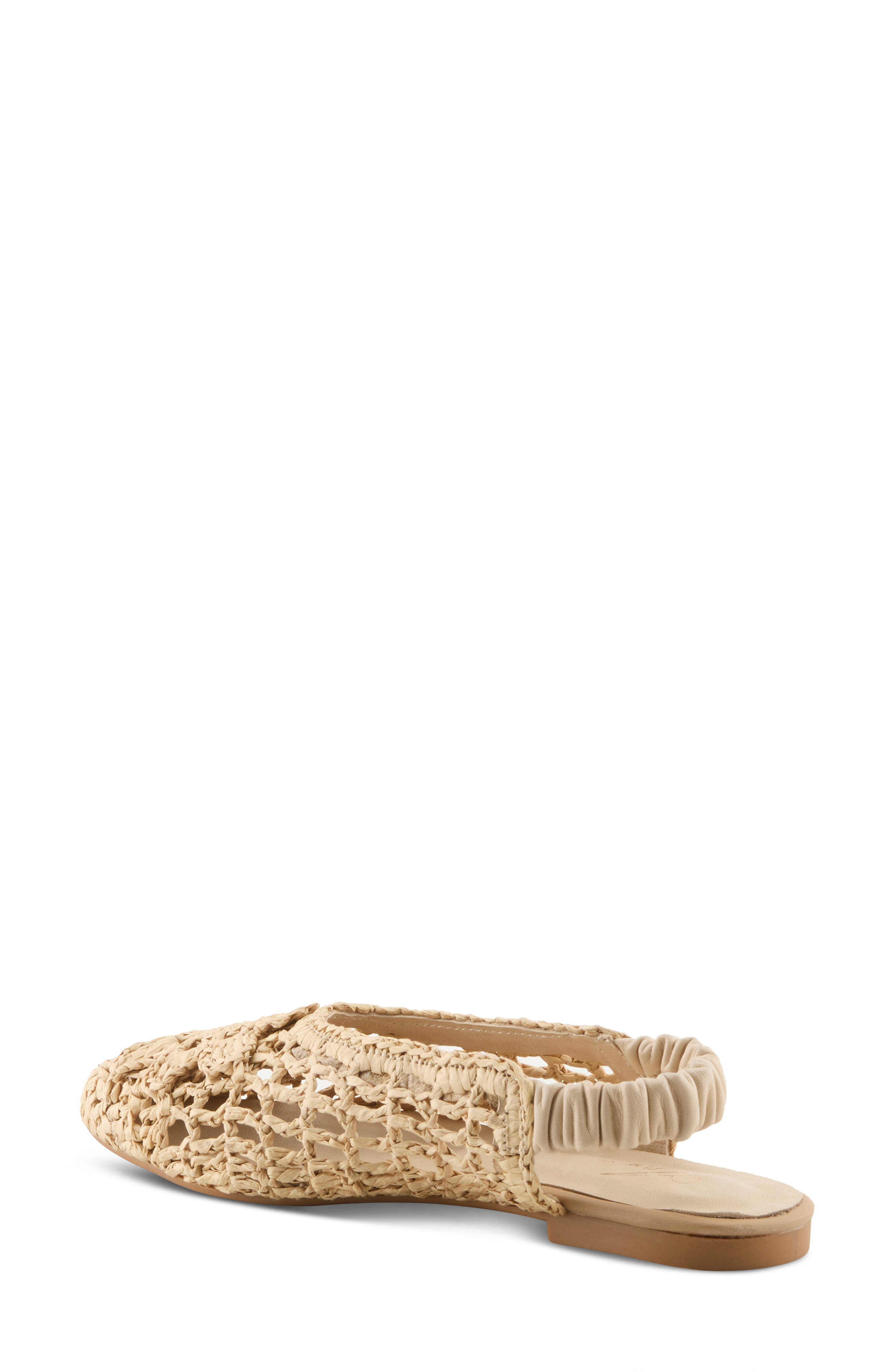 AZURA BY SPRING STEP Nantucket Raffia Skimmer, Alternate, color, Beige