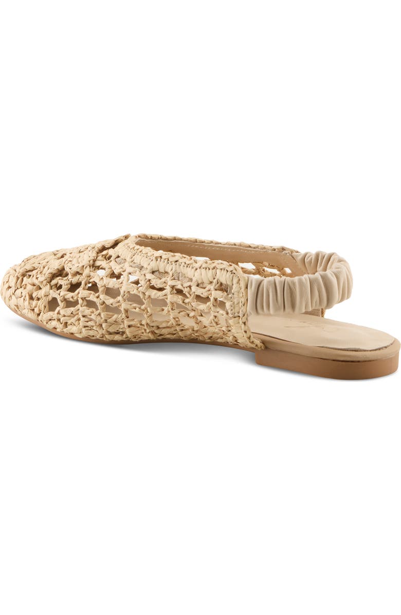 AZURA BY SPRING STEP Nantucket Raffia Skimmer, Alternate, color, Beige