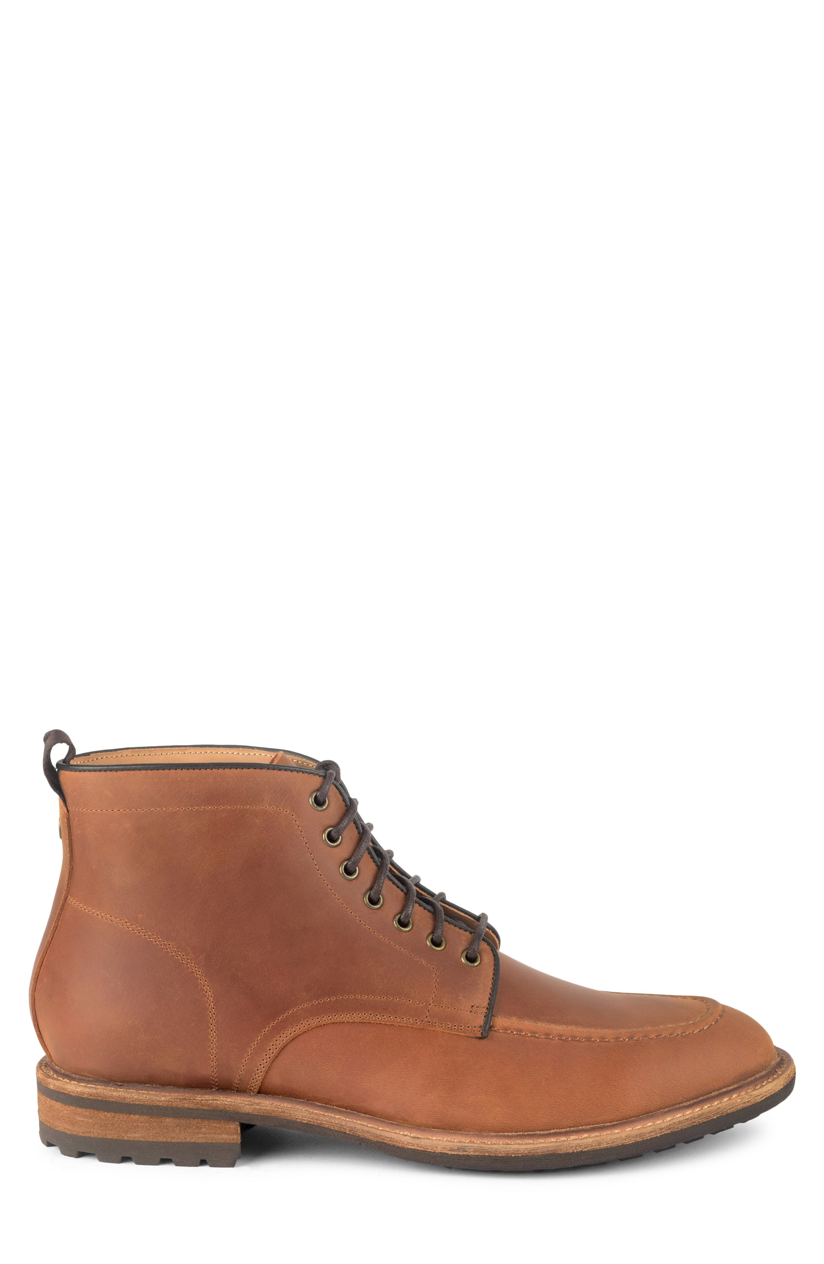 Warfield & Grand Trench II Boot, Alternate, color, Cognac