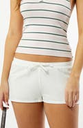 PacSun Bekah Pull-On Low Rise Cotton Blend Shorts