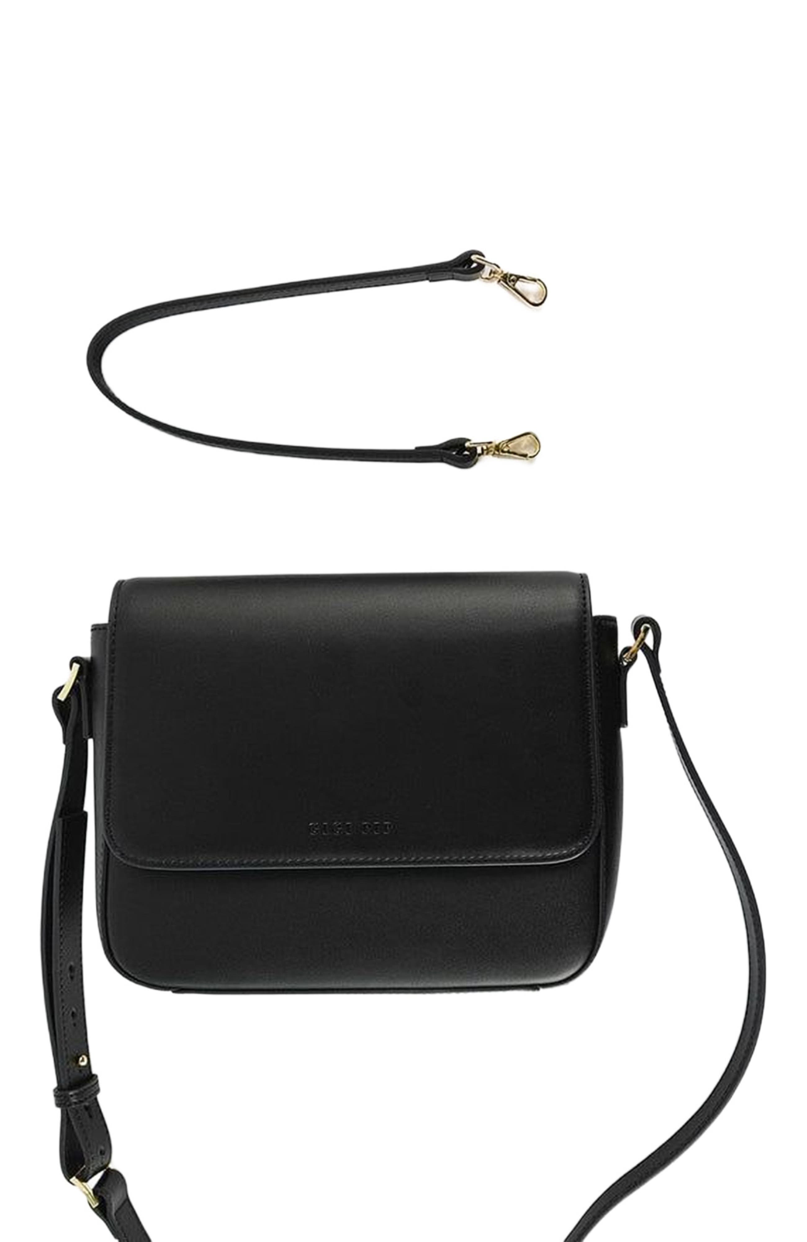 Gigi Pip Rhys Crossbody Bag, Alternate, color, Black