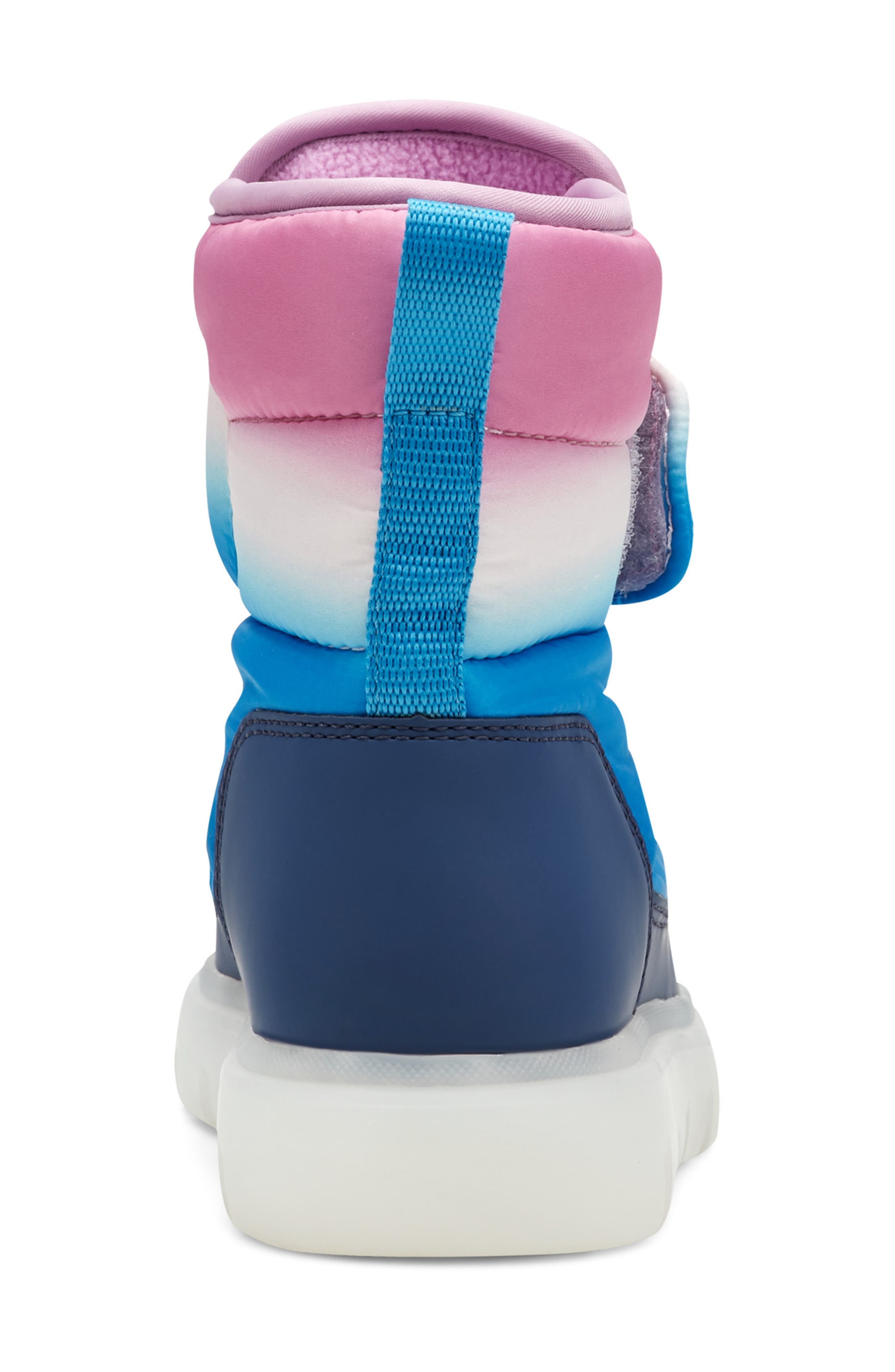 Kids' Comfy Boot, Alternate, color, VIOLET MULTI/ TWILIGHT BLUE
