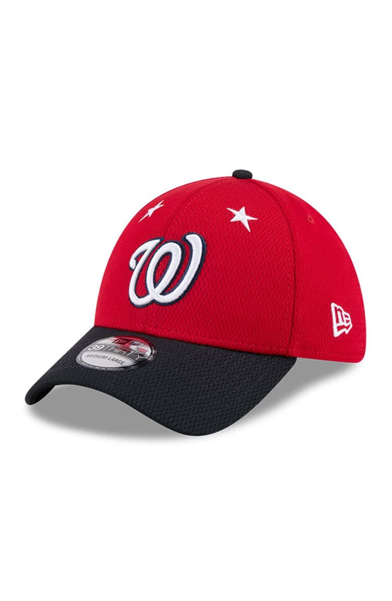 New Era Men's New Era Red/Navy Washington Nationals 2025 MLB All-Star Game 39THIRTY Flex Hat, Alternate, color, Red