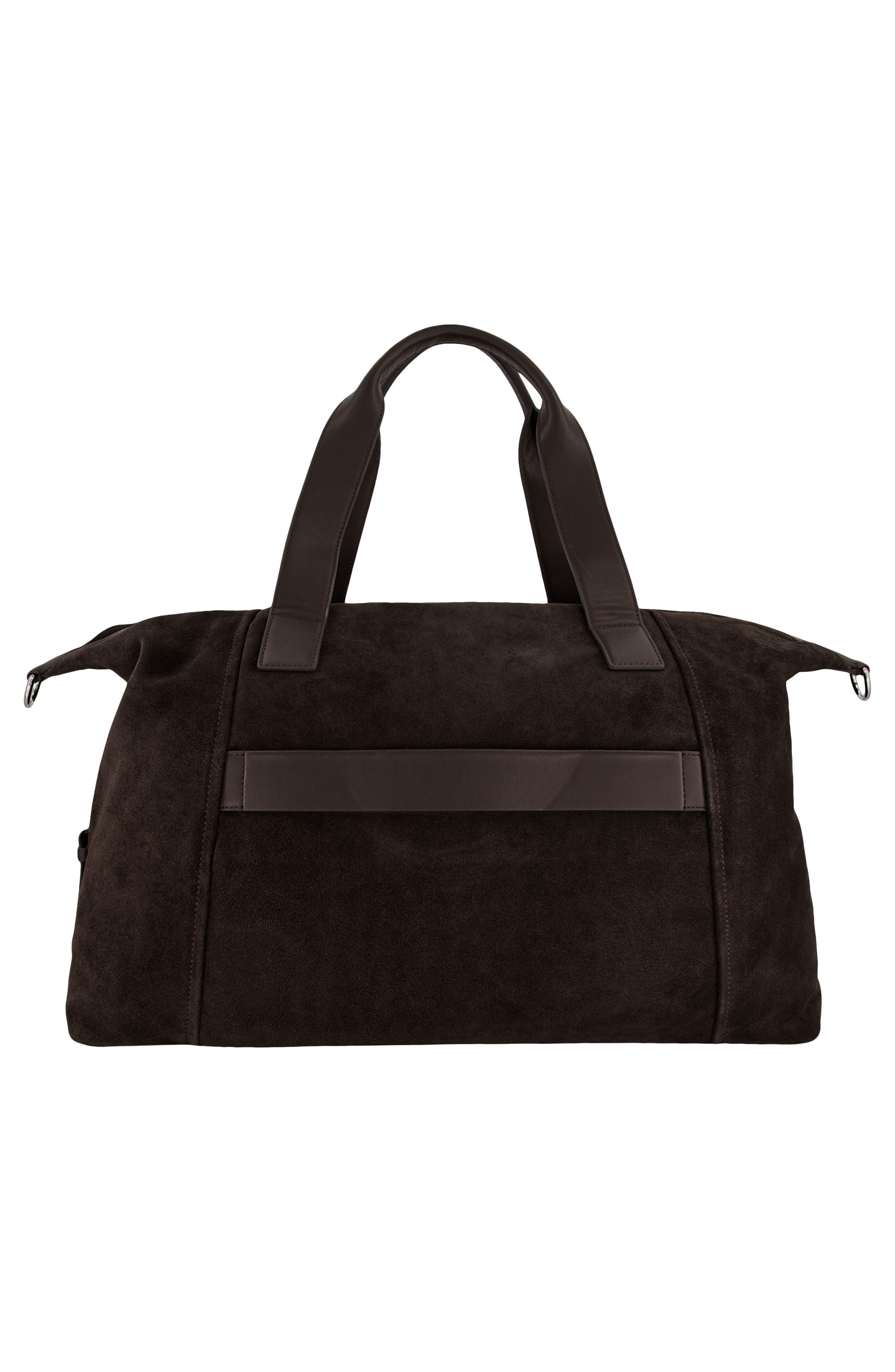 Westmore Suede Duffle Bag, Alternate, color, TOBACCO