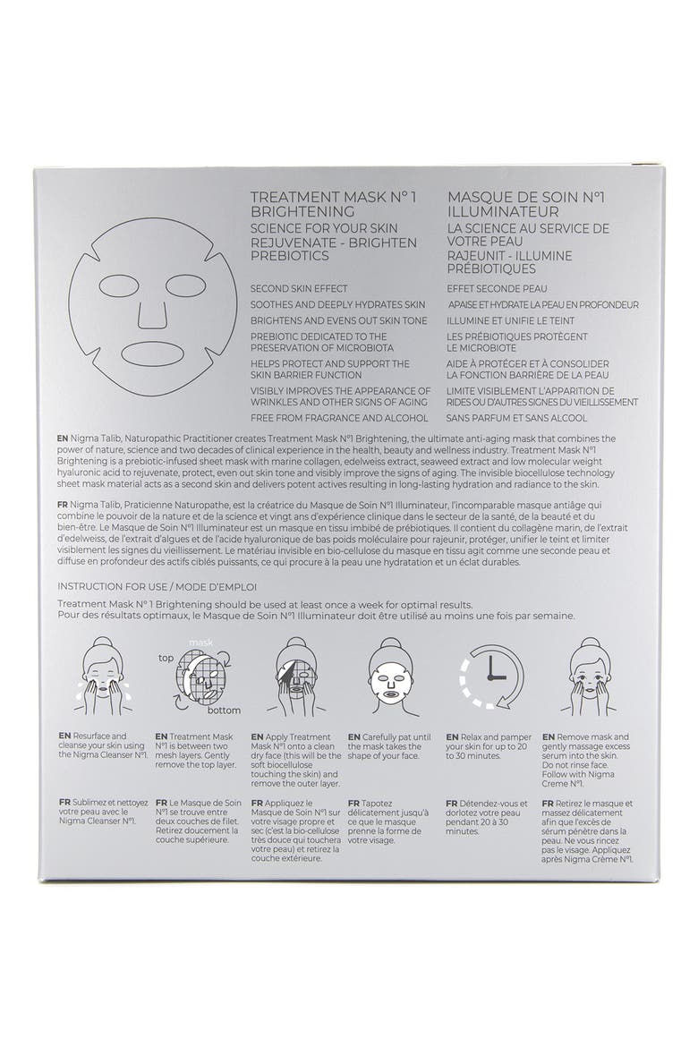 Treatment Mask No.1 Brightening Face Mask, Alternate, color, NO COLOR