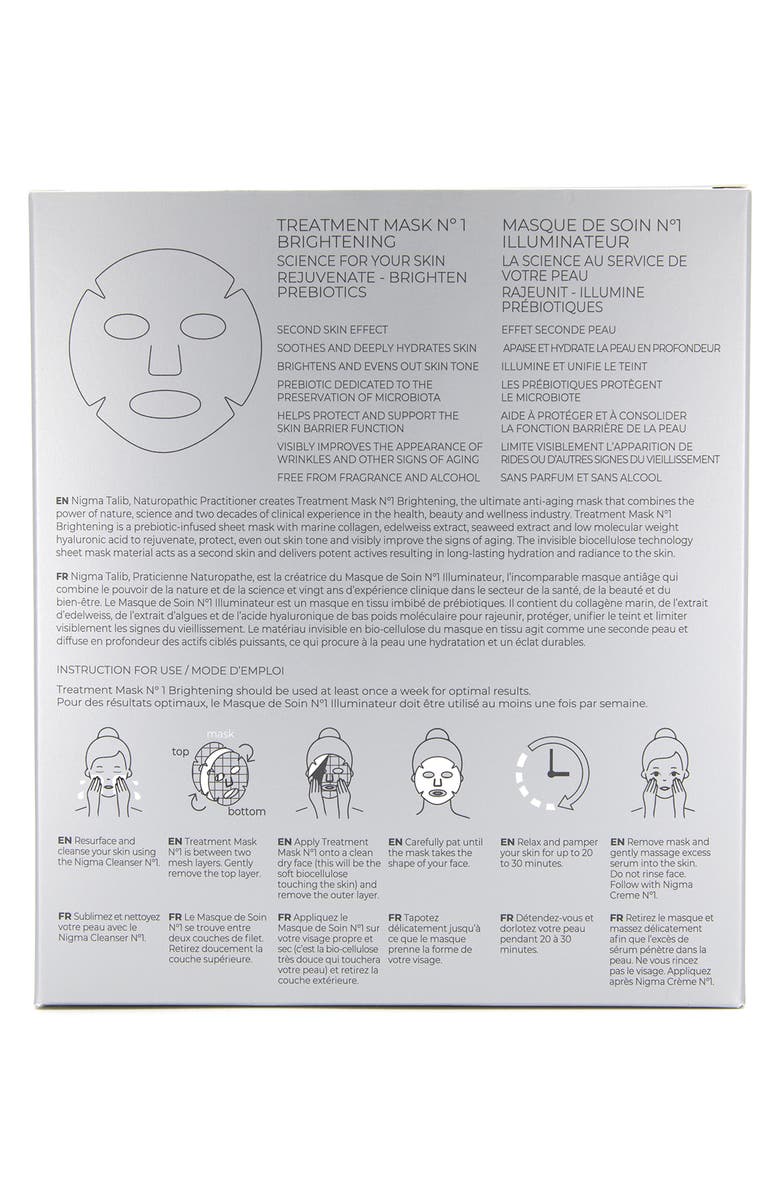 DR. NIGMA Treatment Mask No.1 Brightening Face Mask, Alternate, color, 