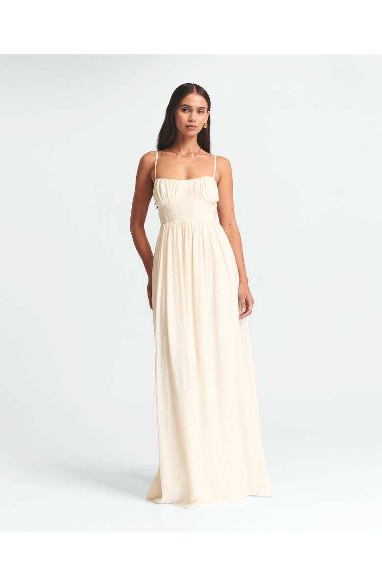 ST MRLO George Maxi Dress, Alternate, color, Cream